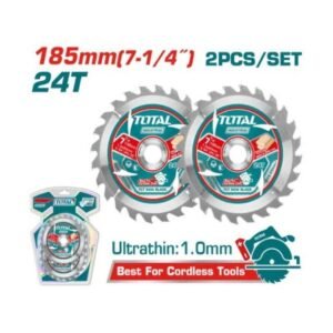 7-1/4’’ ULTRA THIN TCT SAW BLADE SET (24T)