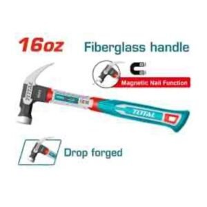 16 OZ FIBREGLASS HANDLE CLAW HAMMER