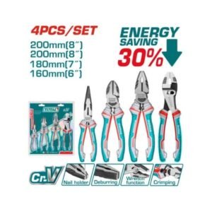 4PC PLIERS SET
