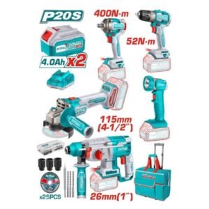 5PCS CORDLESS INDUSTRIAL COMBO KIT