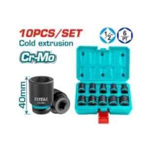 10PC ½’’ IMPACT SOCKET SET