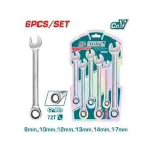 6PCS RATCHET SPANNER SET