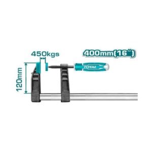 16’’ F-CLAMP WITH PLASTIC HANDLE