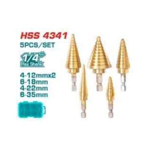 STEP DRILL BIT SET