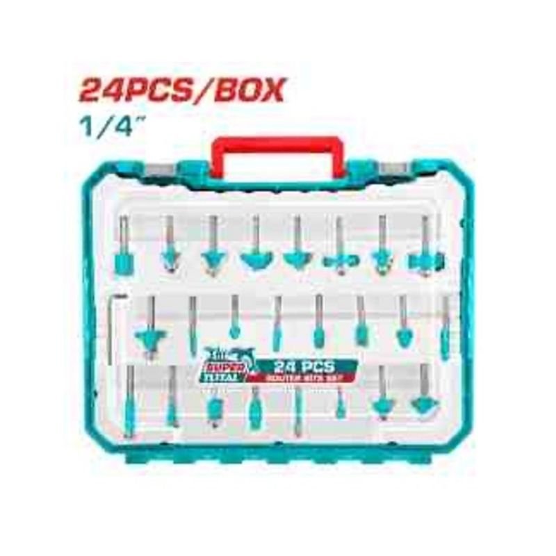 24PCS ROUTER BITS SET