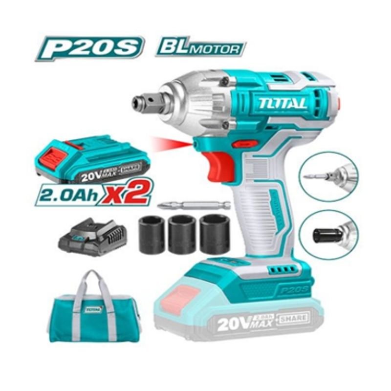 LITHIUM ION IMPACT WRENCH & DRIVER