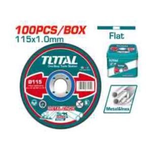 100PCS SET 4-1/2’’ ABRASIVE METAL CUTTING DISC